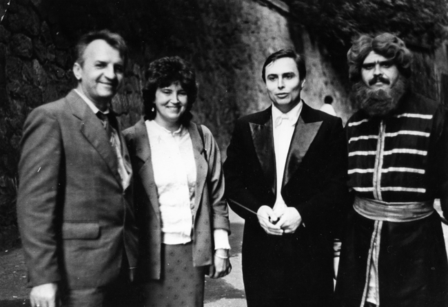 1988, Kiev, after performance