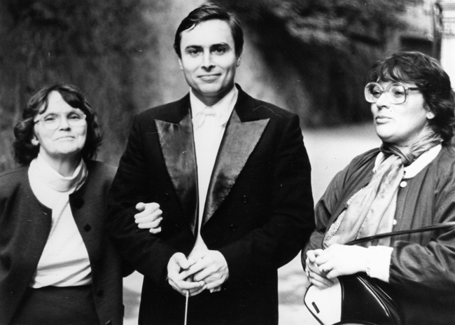 1988, with Prof. Zoia Iovenko and Prof. Naida Magometbekova