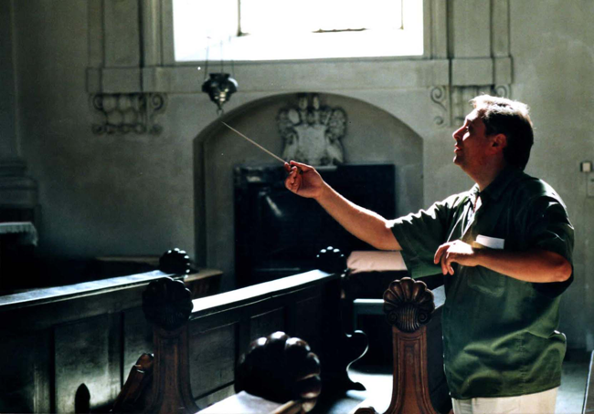 Vladimir Sheiko, Switzerland, Zoloturn, 2000, during rehearsal