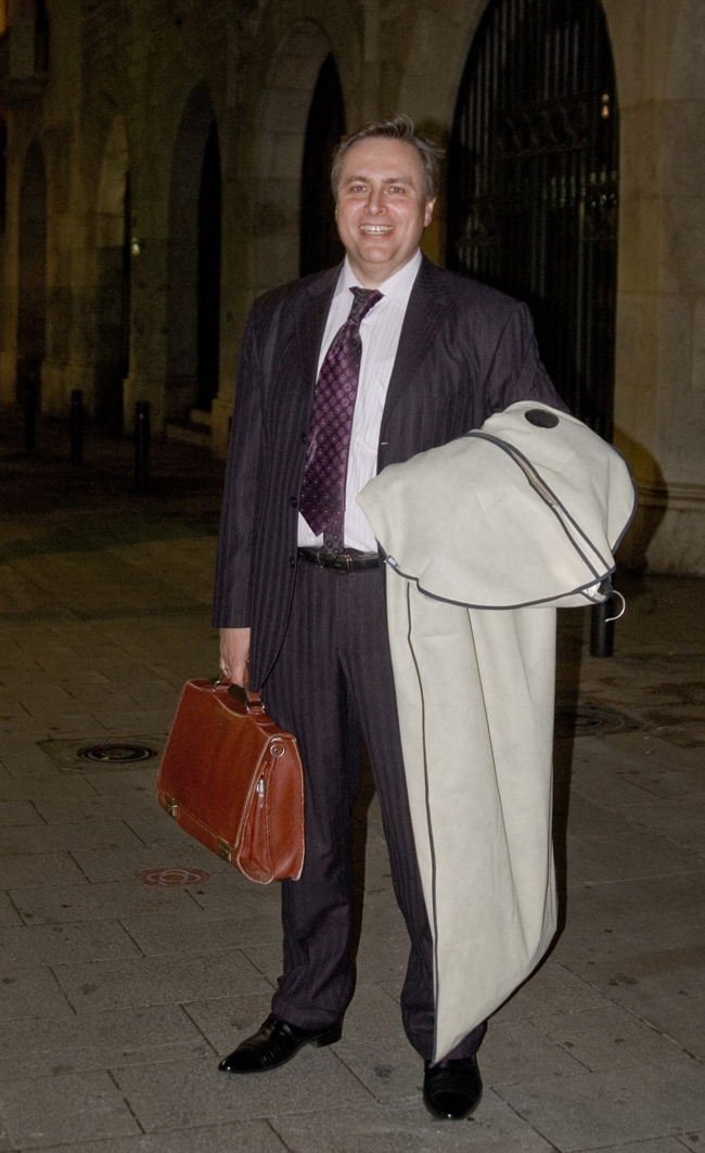 Barcelona, Spain, after the concert