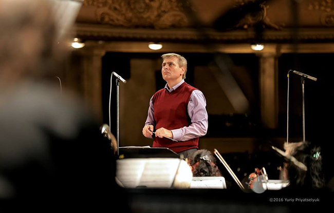 Vladimir Sheiko. The National Opera of Ukraine. During the rehearsal.