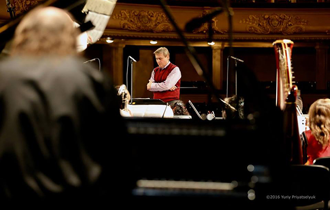 Vladimir Sheiko. The National Opera of Ukraine. During the rehearsal.