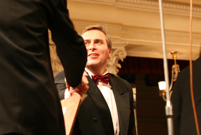 Conductor Vladimir Sheiko. 