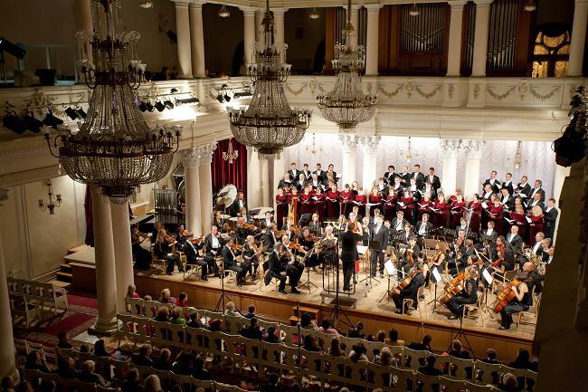 On the stage of the National Philharmonic Society of Ukraine